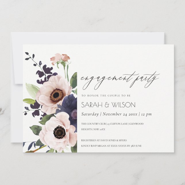 Invitación a la participación de la Marina Anemone (Anverso)