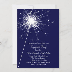 Invitación a la participación de Sparkler (azul)