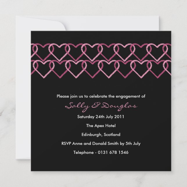Invitación a la participación del corazón de amor  (Anverso)