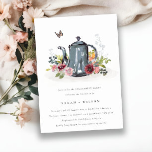 Invitación a la participación en tetera floral Ros