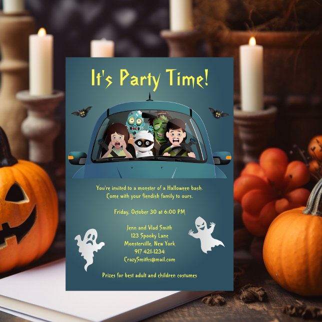 Invitación a la pesadilla de Halloween para divert (Subido por el creador)