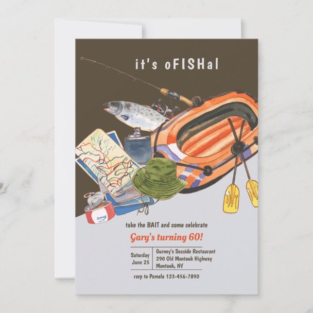 Invitación a la pesca (Anverso)