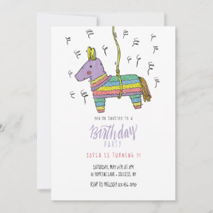 Invitación a la piñata