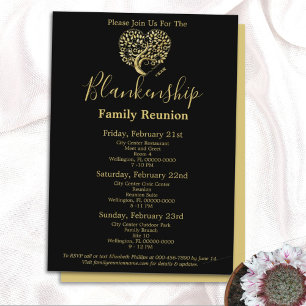 Invitación a la plantilla de reunión de la familia