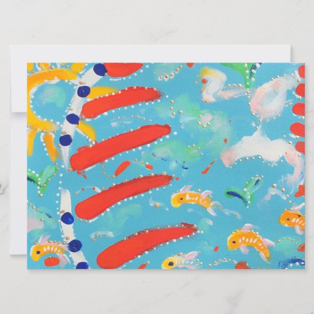 Invitación a la playa (Anverso)