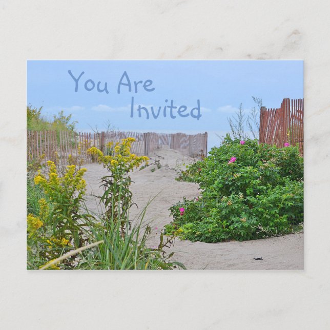 Invitación a la playa (Anverso)