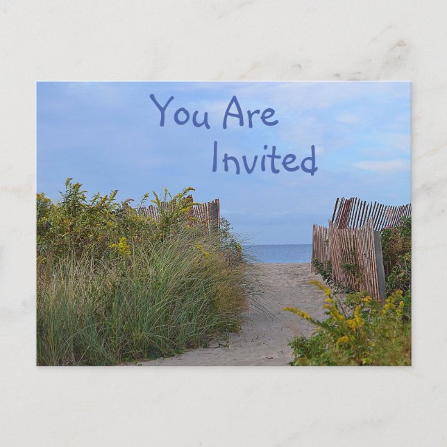 Invitación a la playa (Anverso)