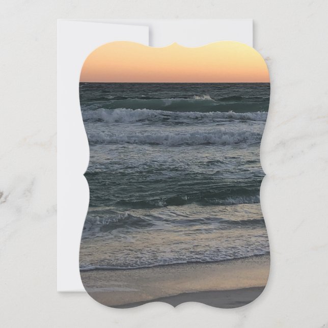 Invitación a la playa de Florida (Anverso)