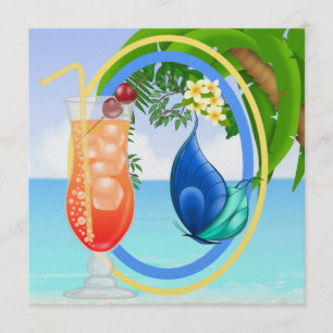 Invitación a la playa de Paradise