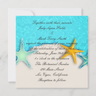 Invitación a la Playa de Verano de los Starfish de
