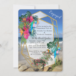 Invitación a la playa del Paraíso de la Flora Trop