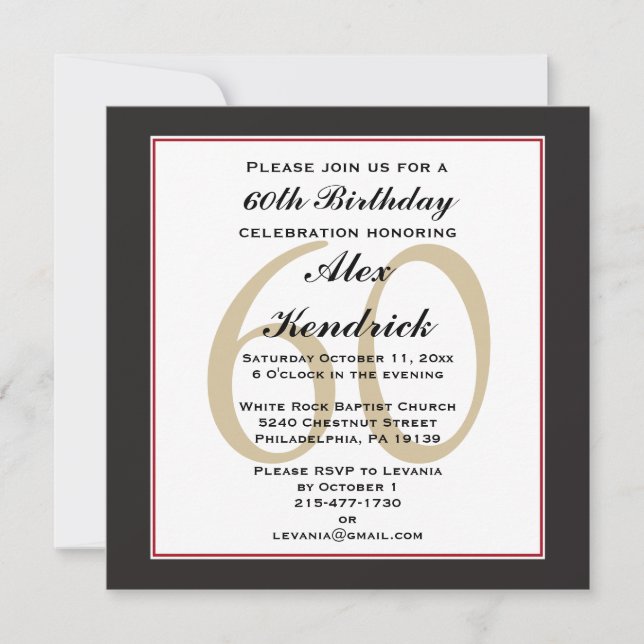 Invitación a la Plaza de la Fiesta de Cumpleaños n (Anverso)