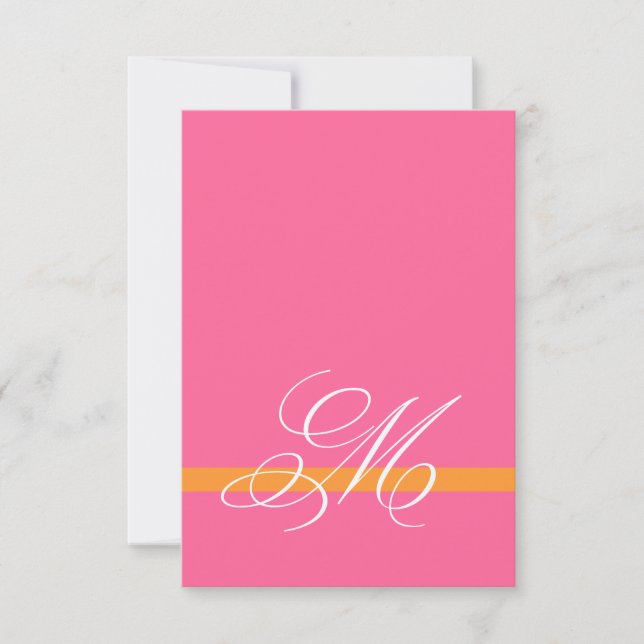 Invitación a la plaza RSVP de Plata Rosa Swirl (Anverso)