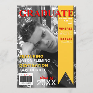 Invitación a la portada de la revista de fotografí