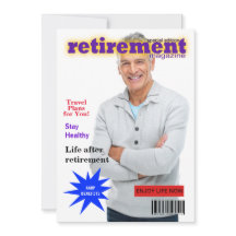 Invitación a la portada de Retirement Magazine