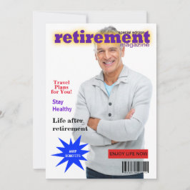Invitación a la portada de Retirement Magazine