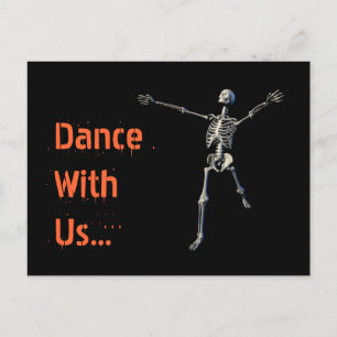 Invitación a la postales de la fiesta de Halloween