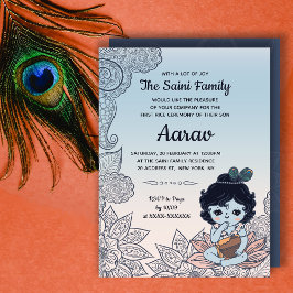 Invitación a la Primera Ceremonia de Arroz de Anna