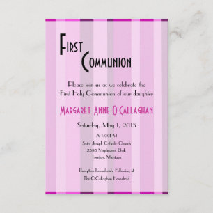 Invitación a la Primera Comisión - Chica