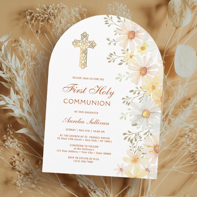 Invitación a la Primera Comunión del Arco de Daisi (Subido por el creador)