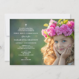 Invitación a la Primera Comunión Fotográfica