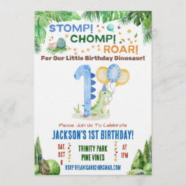 Invitación a la Primera Fiesta de Cumpleaños de Di