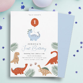 Invitación a la primera fiesta de cumpleaños de Di