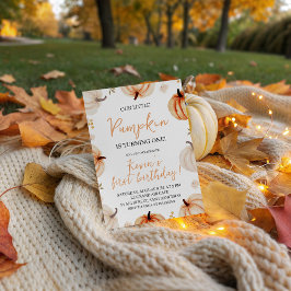 Invitación a la Primera Fiesta de Cumpleaños de la