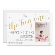 Invitación a la Primera Jornada de Cumpleaños Girl