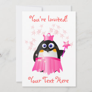 Invitación a la princesa pingüina