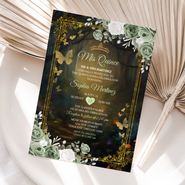 Invitación a la princesa Quinceañera de la Selva V (Subido por el creador)