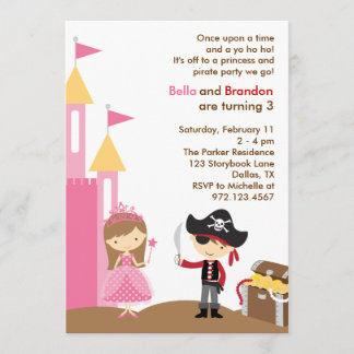 Invitación a la Princesa y al Pirata