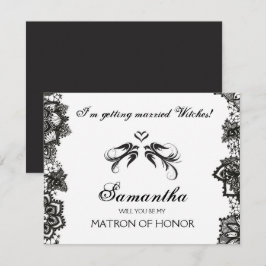 Invitación a la propuesta de la dama de honor de H