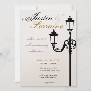Invitación a la publicación de la lámpara italiana