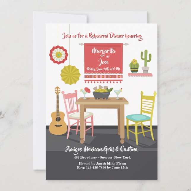 Invitación a la puesta en escena de México (Anverso)