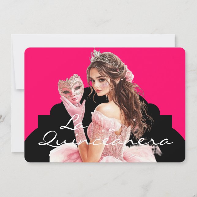 Invitación a La Quinceanera (Anverso)