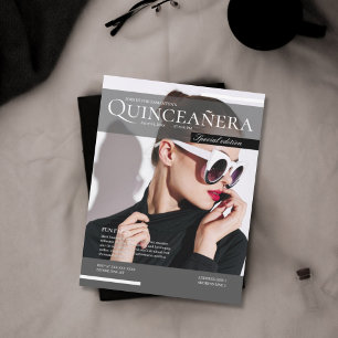 Invitación a la quinceañera de 15 años de la revis