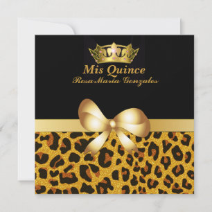 Invitación a la quinceañera de la impresora Glam J