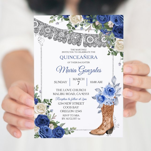 Invitación a la Quinceañera de la Marina de Plata  (Subido por el creador)