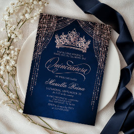 Invitación a la Quinceañera de la Rosa de la Marin