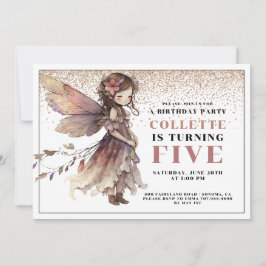 Invitación a la quinta fiesta de cumpleaños del Ch