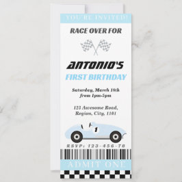 Invitación a la Raza Azul Bebé