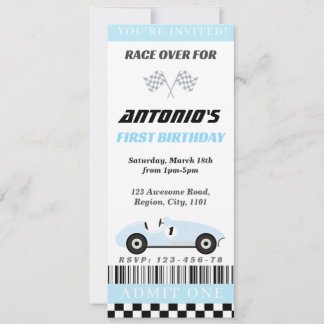 Invitación a la Raza Azul Bebé