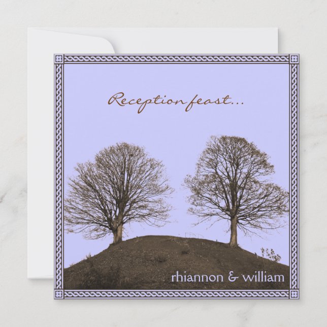 Invitación a la recepción (Anverso)