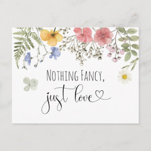 Invitación a la recepción de bodas