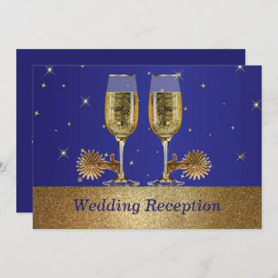 Invitación a la recepción de la boda de Cowboy Cow