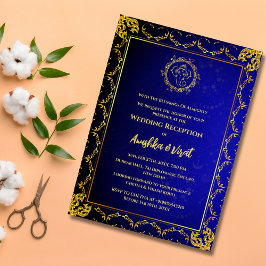 Invitación a la recepción de la boda india