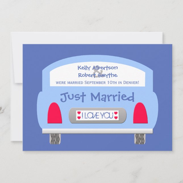 Invitación a la recepción después de la boda - Coc (Anverso)