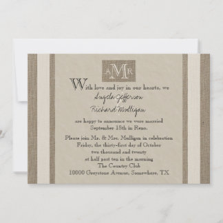 Invitación a la Recepción Después de la Boda - Est
