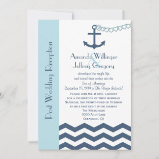 Invitación a la Recepción Después de la Boda - Náu